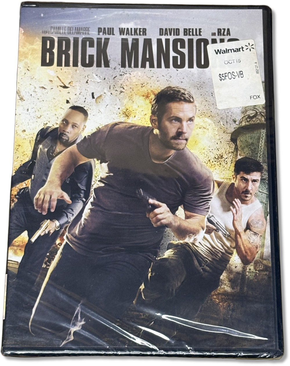Brick Mansions DVD Paul Walker David Belle Rza